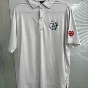 FootJoy Classic White Polo with Embroidered Logos
